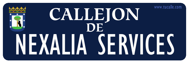 cartel_de_callejon-de-Nexalia Services_en_madrid_antiguo